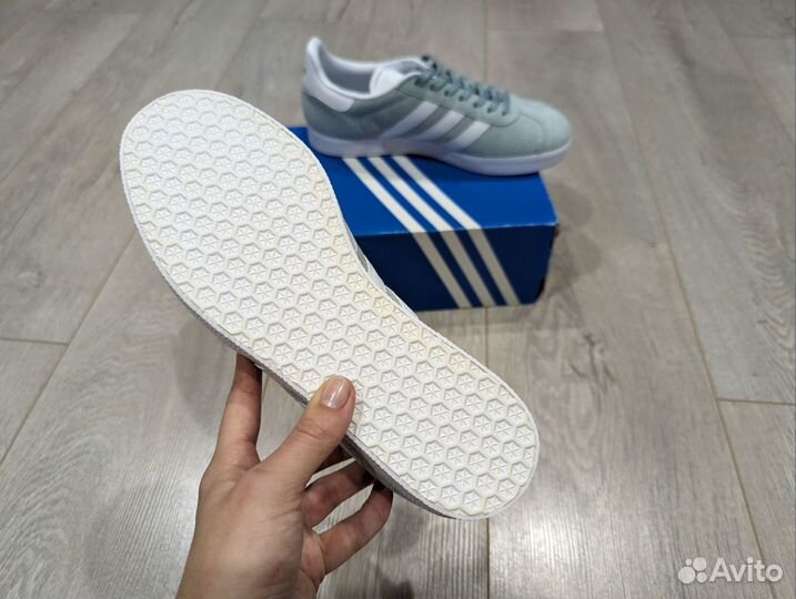 Кроссовки adidas gazelle оригинал мятные