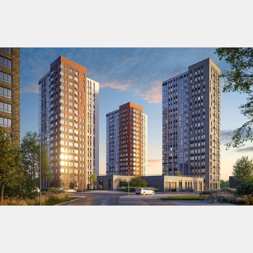 3-к. квартира, 63,8 м², 15/17 эт.