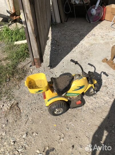 Детский электро мотоцикл бу