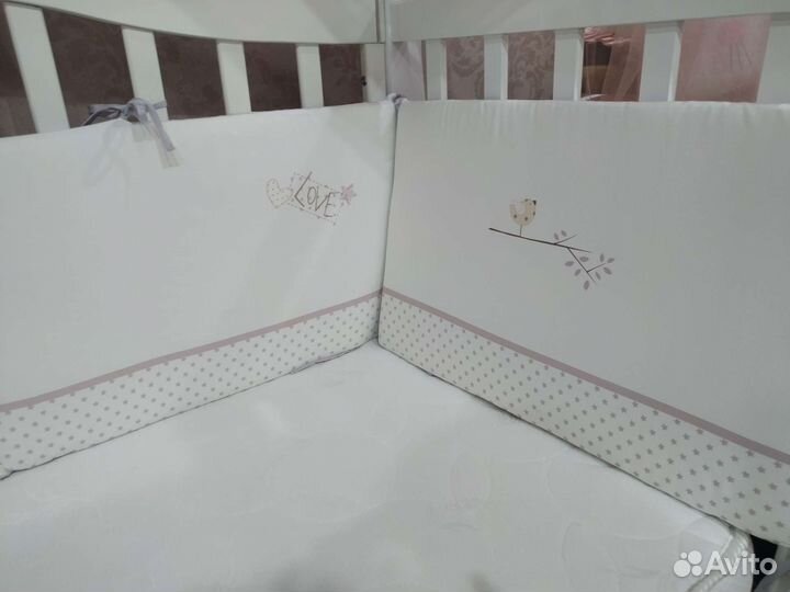 Бортики в кроватку бу