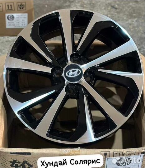 Диски на Hyundai Solaris R16