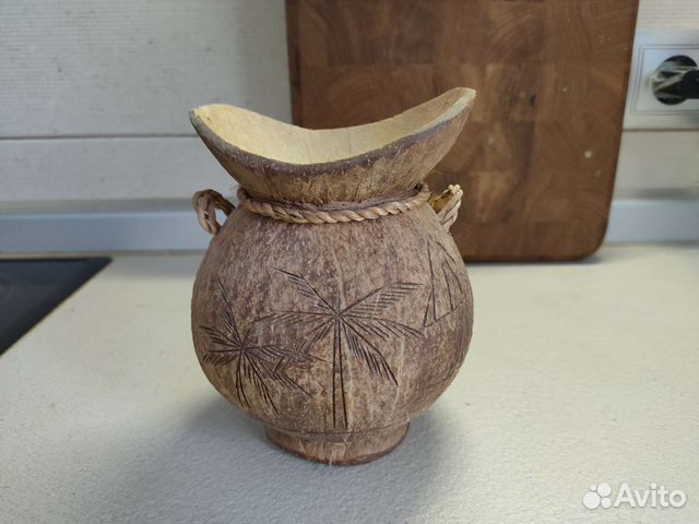 Горшок кокосовый