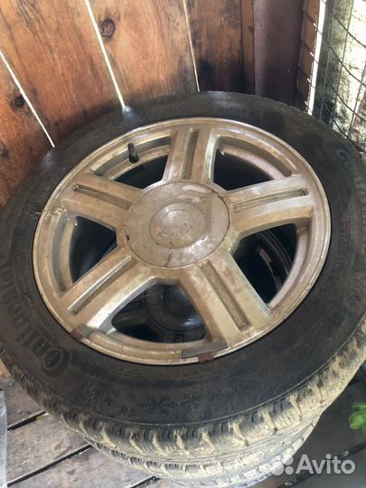 Продам торусы р15 на зимней резине