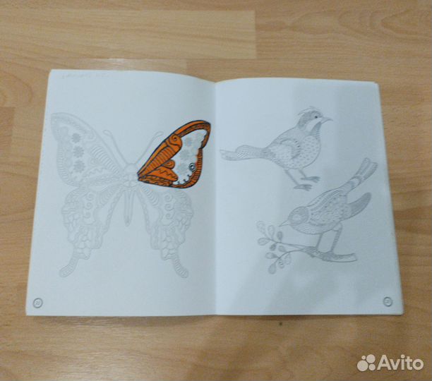 Рисуем для отдыха и релаксации. Звери и птицы