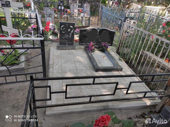 Благоустройство могил