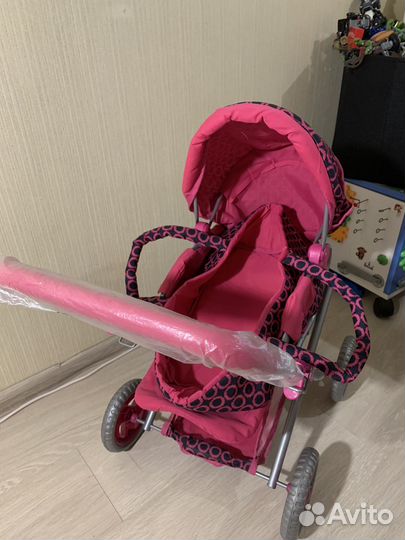 Коляска для кукол новая