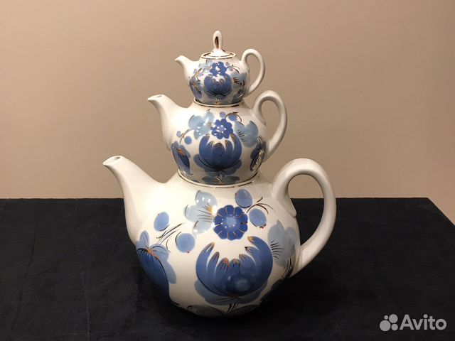 Набор чайников СССР фарфор