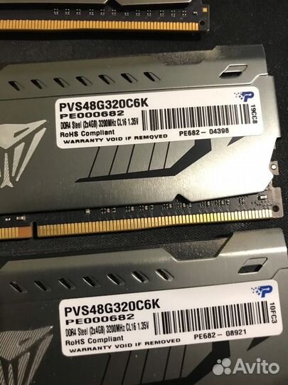 Оперативная память Patriot Viper Steel 16 gb (4x4)