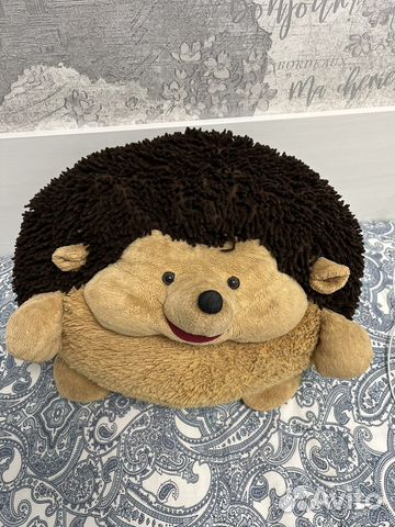 Большая мягкая игрушка (подушка) ёжик