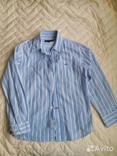 Рубашки с длинным рукавом на 6-7 лет