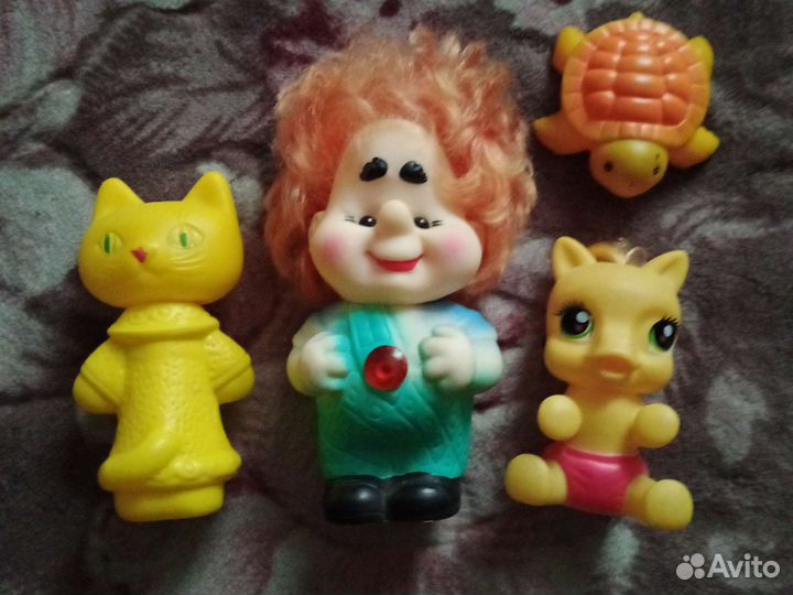 Игрушки резиновые СССР