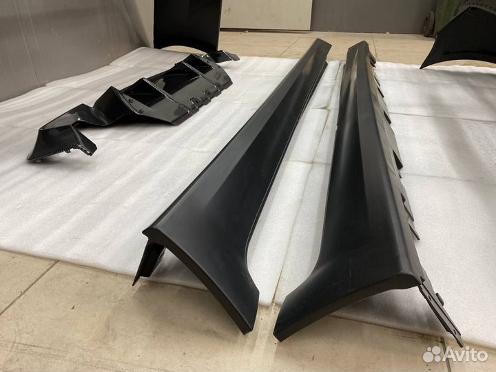 Обвес Млук для BMW F10 + диффузор карбон