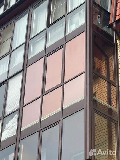 Тонировка окон, перегородок, офисов, балконов