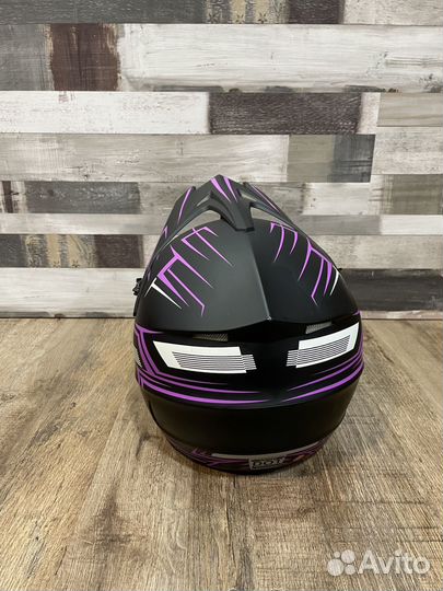 Кроссовый шлем с комплектом