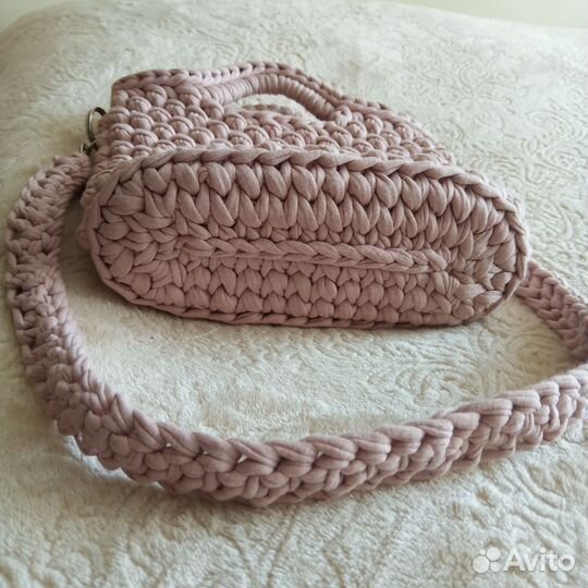 Сумка из трикотажной пряжи