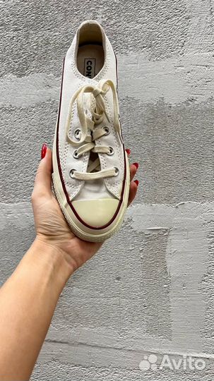 Кеды Converse Chuck Taylor Low, White 36 37 38 39