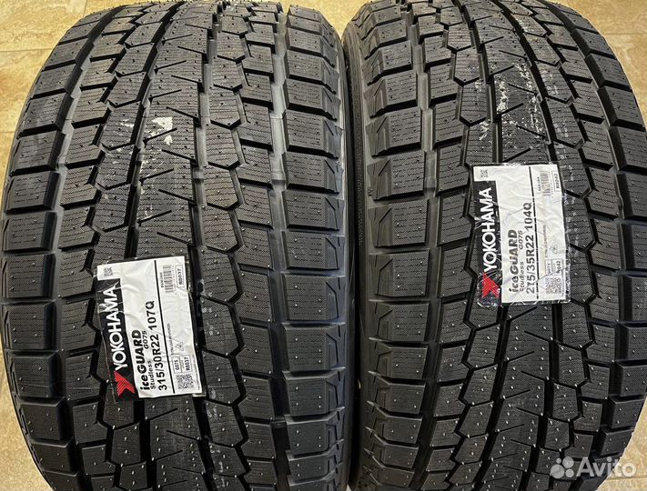 Yokohama Ice Guard G075 275/35 R22 и 315/30 R22 107Q
