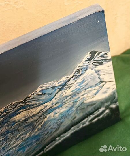 Картина горы маслом большая