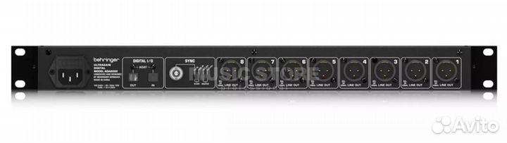 Доп. Аудиоинтерфейс для UMC1820 (+8 ch I/O)