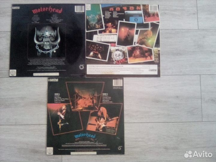Motorhead на виниле 3 LP лот