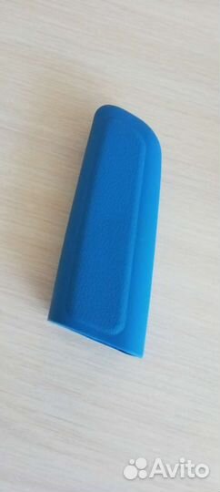 Накладки силиконовые на мкп и ручник (синие)