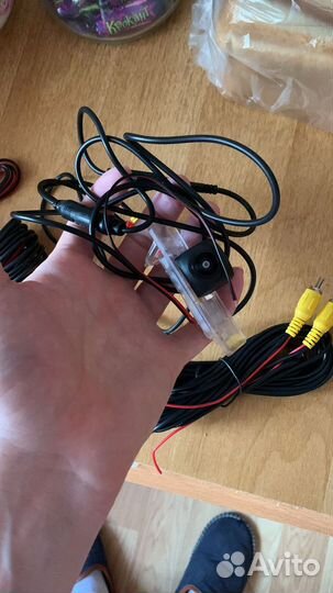 Камера заднего вида с динам. разметкой на skoda