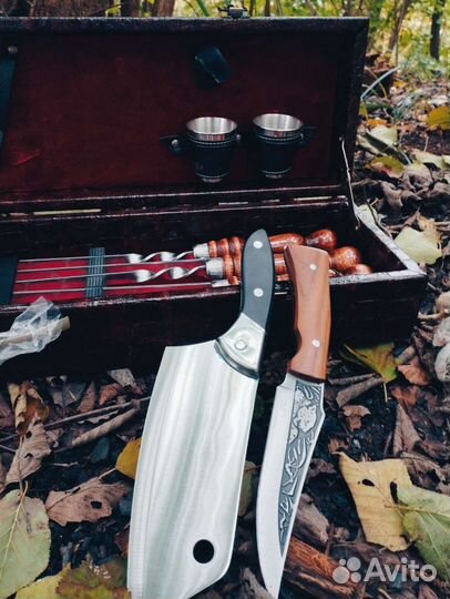 Подарочный набор для мужчины с шампурами