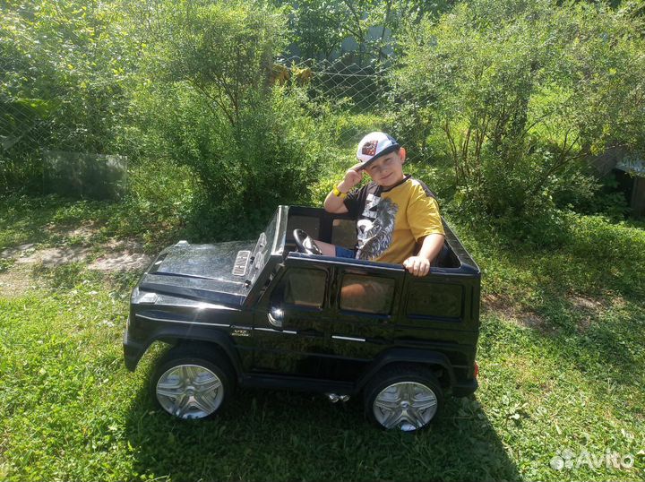 Детский электромобиль бу гелендваген