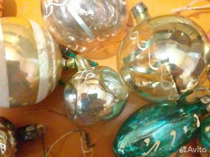 Елочные игрушки СССР одним лотом