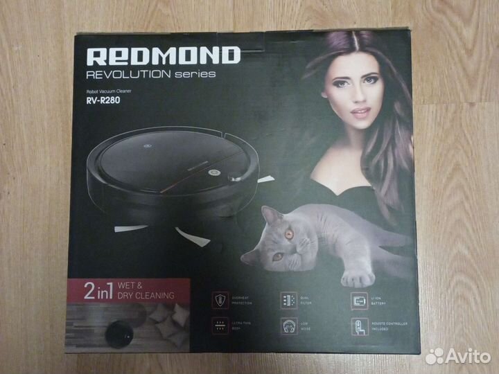 Робот пылесос redmond RV-R280
