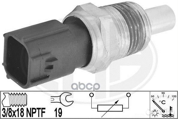 Датчик температура ож chrysler/jeep 330869 Era