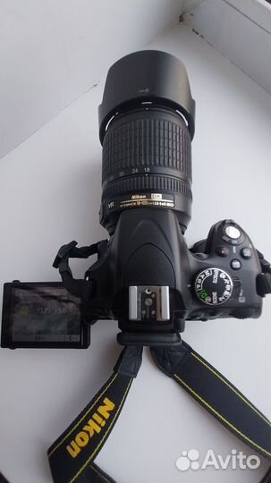 Комплект Nikon D5100,объектив VR18-105