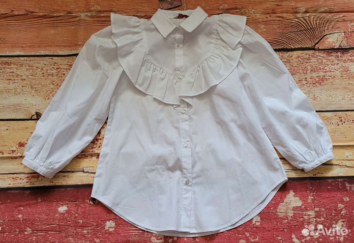 Новые блузки школьные 140-146