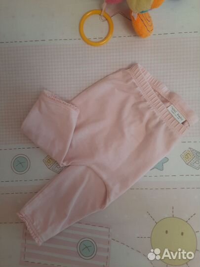 Набор летних вещей для девочки 3-6 мес