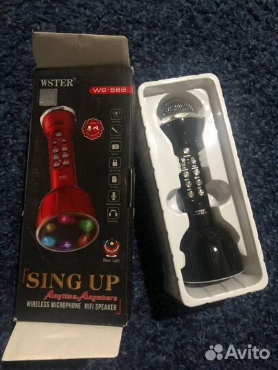 Оригинальный караоке-микрофон wster WS-568