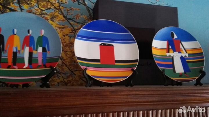 Казимир Малевич тарелка Красный дом 1932г