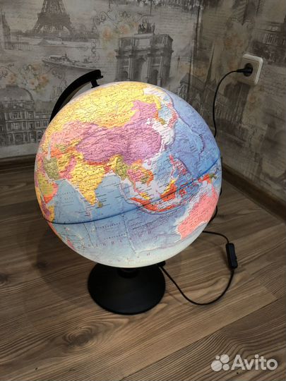 Глобус с подсветкой