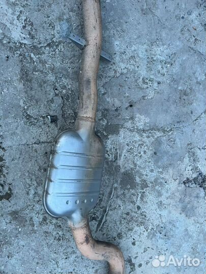 Глушитель в сборе Mercedes C205 W205