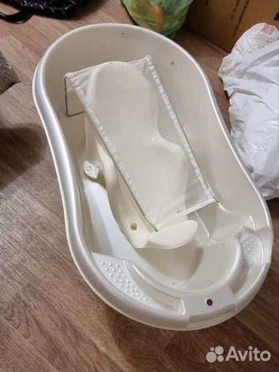 Ванночка для купания с горкой