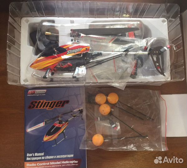 Радиоуправляемый вертолет Stinger, RTF, Pilotage