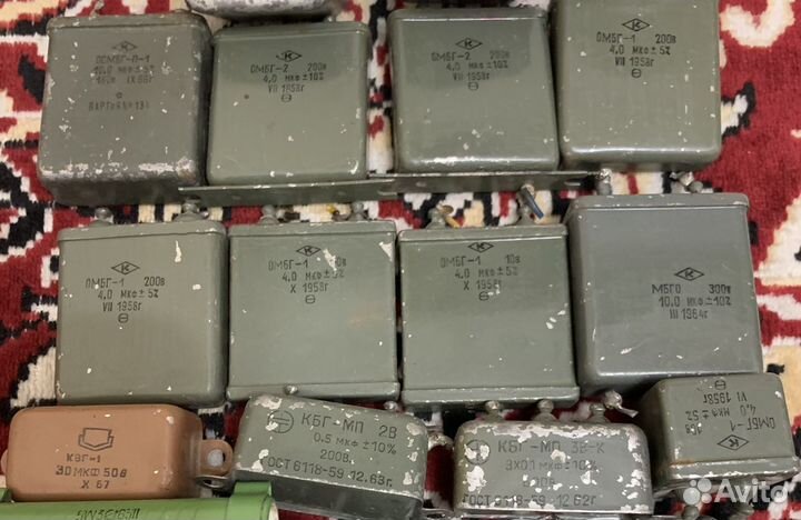 Конденсаторы омбг-1,2;кбг-мп