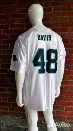 Винтажное джерси NFL #48 Davis Carolina Panthers