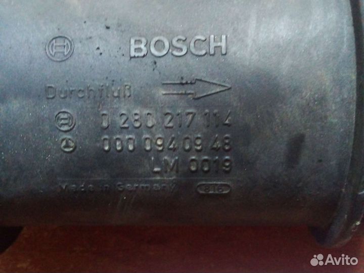 Расходомер воздуха vito 638 кузов