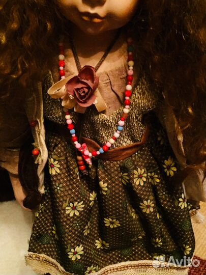 Кукла фарфоровая дизайнерская