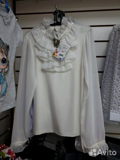 Блузки для девочек