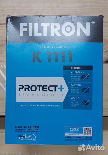 Воздушный фильтр filtron K1111