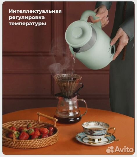 Электрочайник Ocooker Kettle CR-SH1501 Белый рст