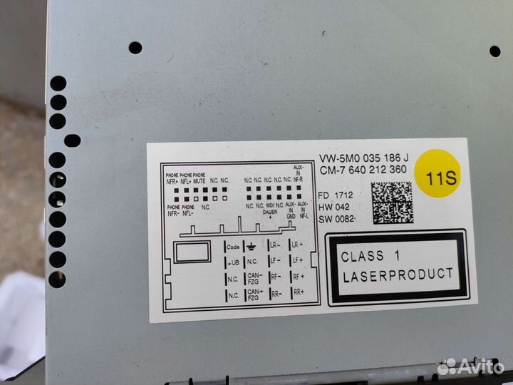 Магнитола для volkswagen tiguan