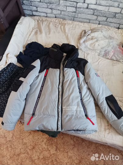 Куртка зимняя Pull Bear nasa