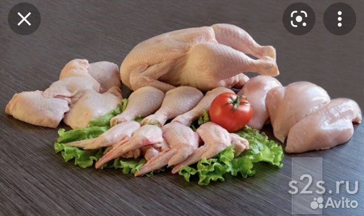 Филе курица окорочок крыло кости кожа мясо
